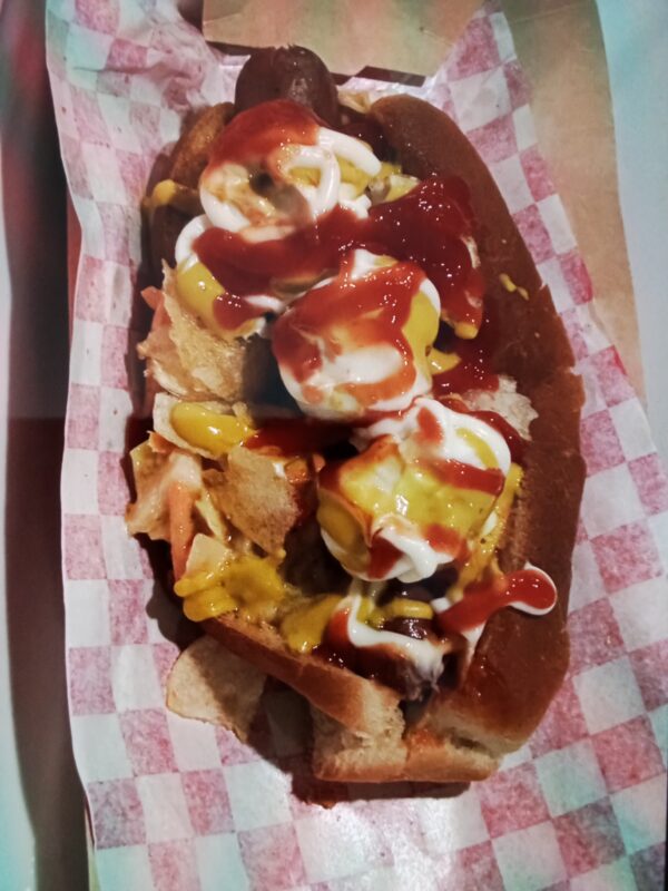 Colombian hot dog
