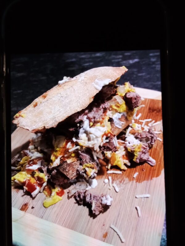 Original and Venezuelan sandwich